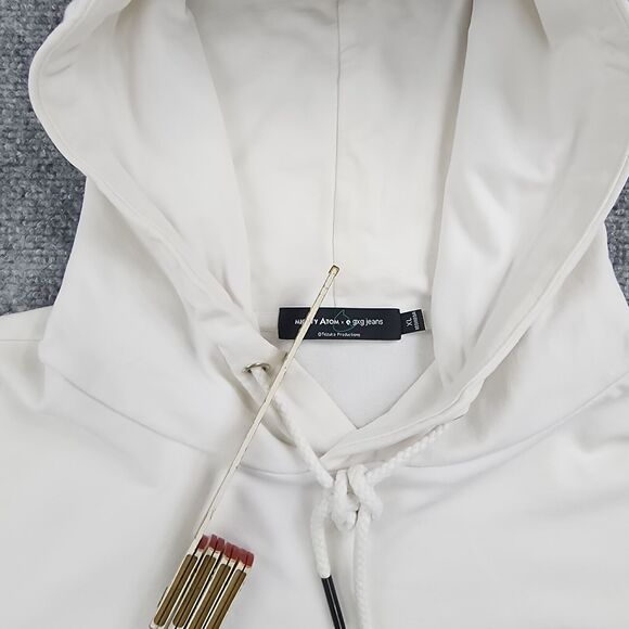 Vintage Astro Boy Hoodie Men XL White Nova Tezuka Productions Mighty Atom x GXG - Picture 15 of 16